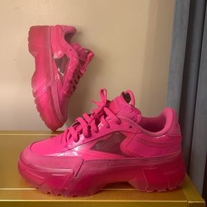 Club Cardi B Sneakers in Dynamic Pink (SIZE 8.5)